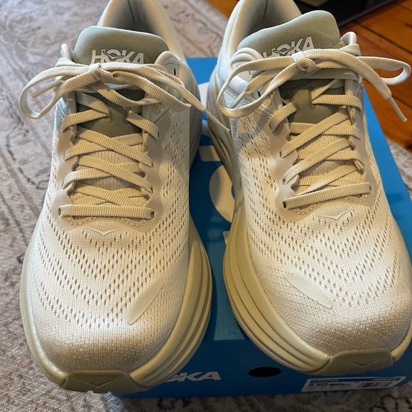Hoka Bondi 8 Max Cushioned Road Running Shoe - Men's Size 8.5 - Like New!" - Picture 8 of 13